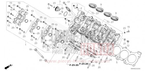 CULASSE CBR1000SPR de 2024